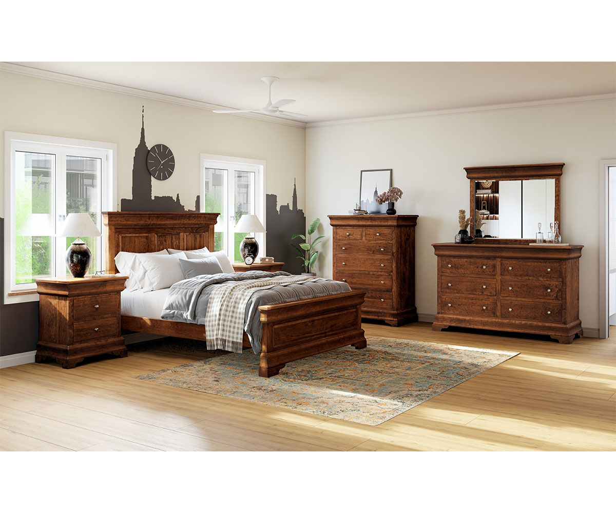 Palm Valley Bed with 24" Footboard - Image 2
