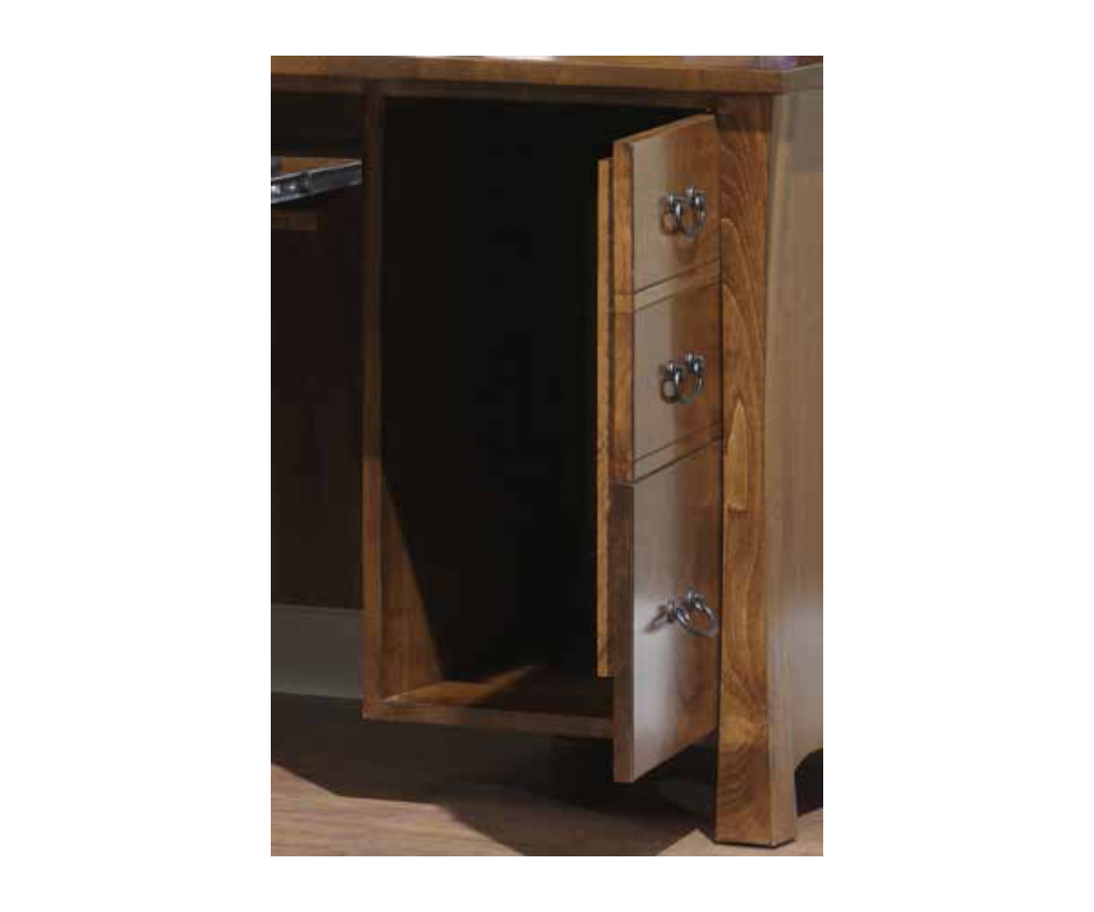 Woodbury L-Desk With Hutch - Image 6