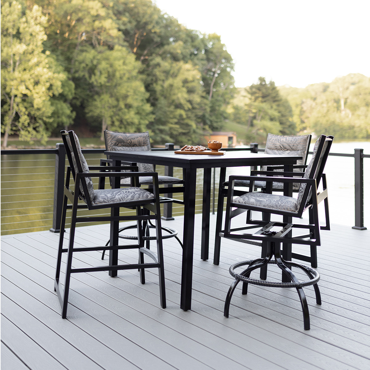 Vida Sling Bar Chair - Image 4