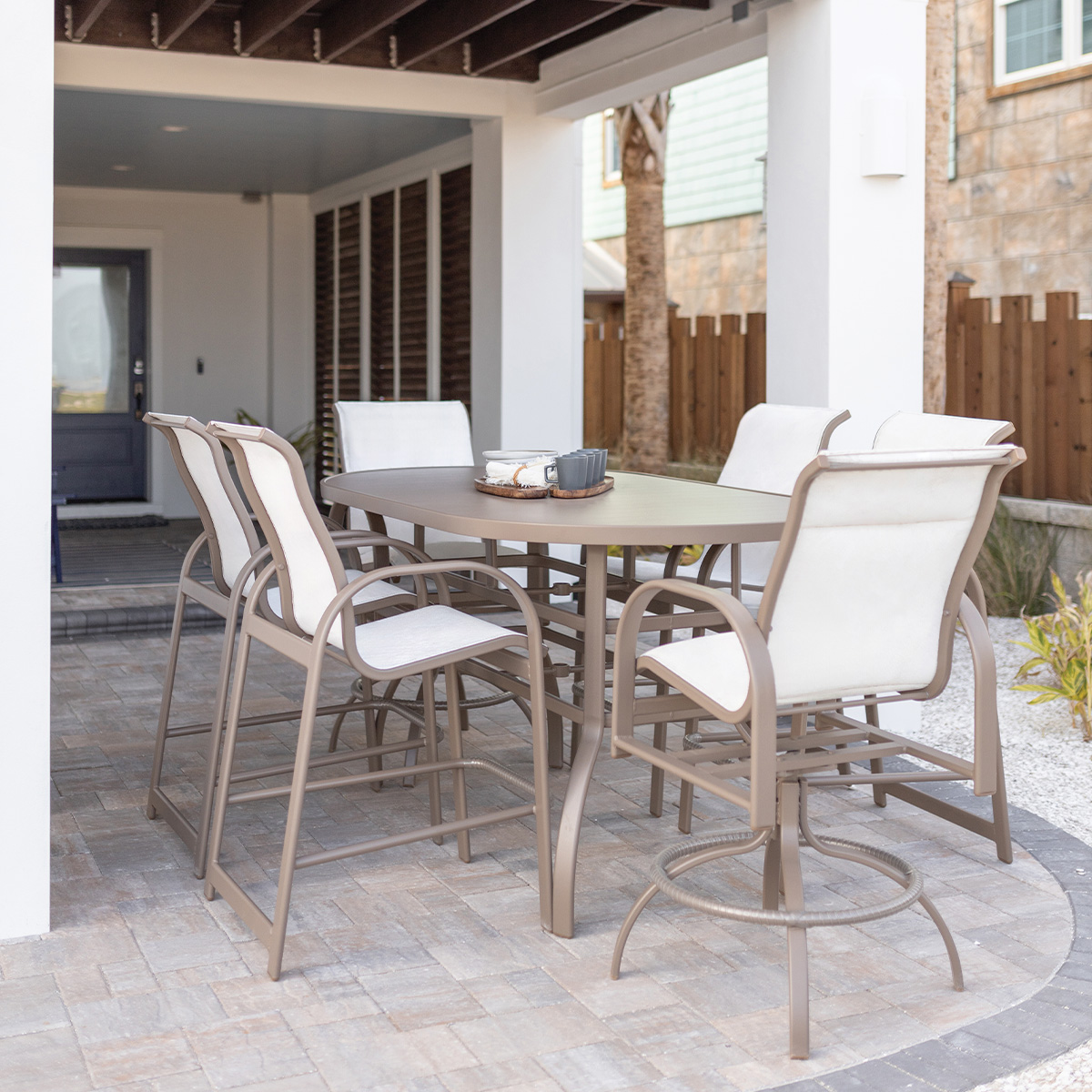 Murphy Sling Swivel Bar Chair - Image 3