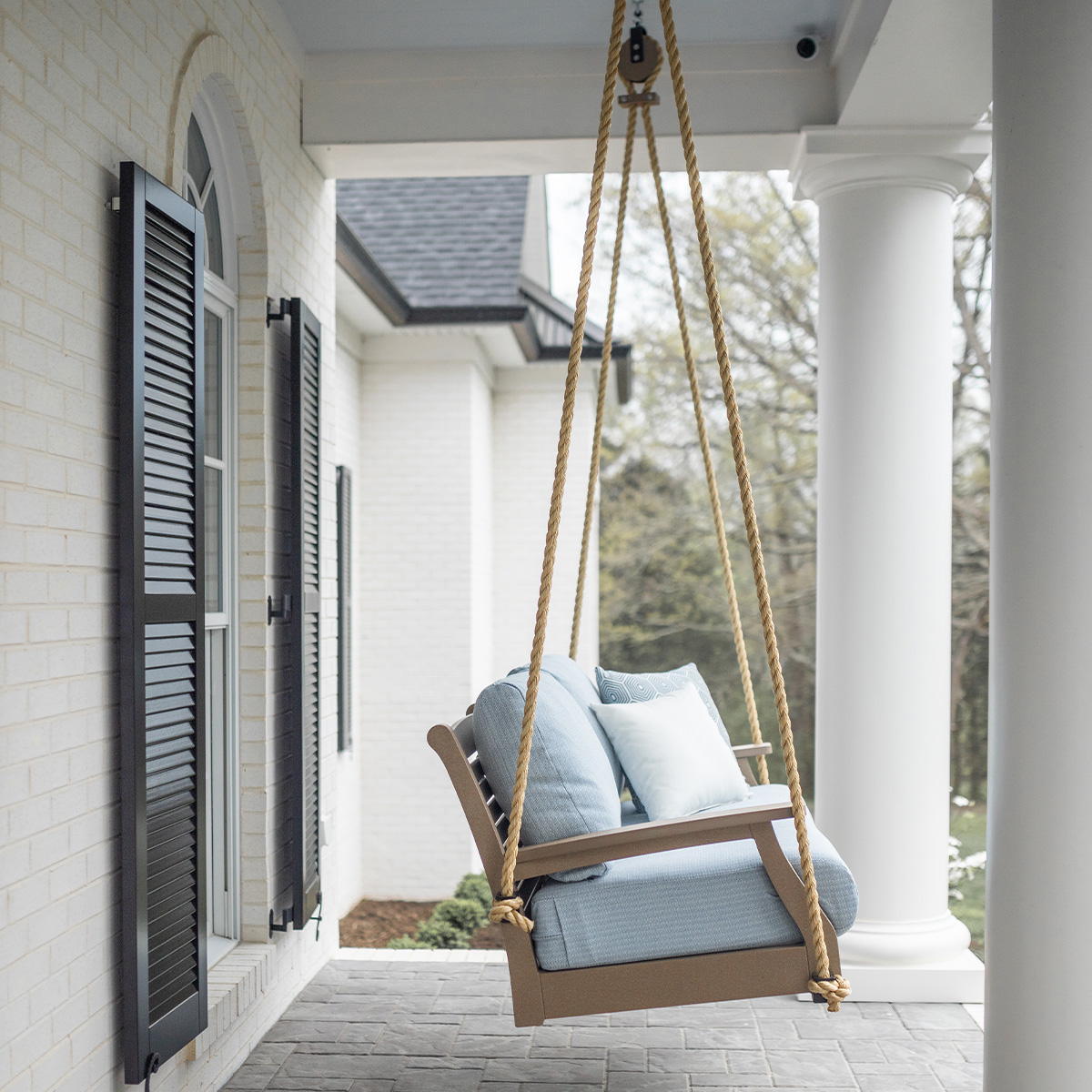 Classic Terrace Loveseat Swing - Image 4
