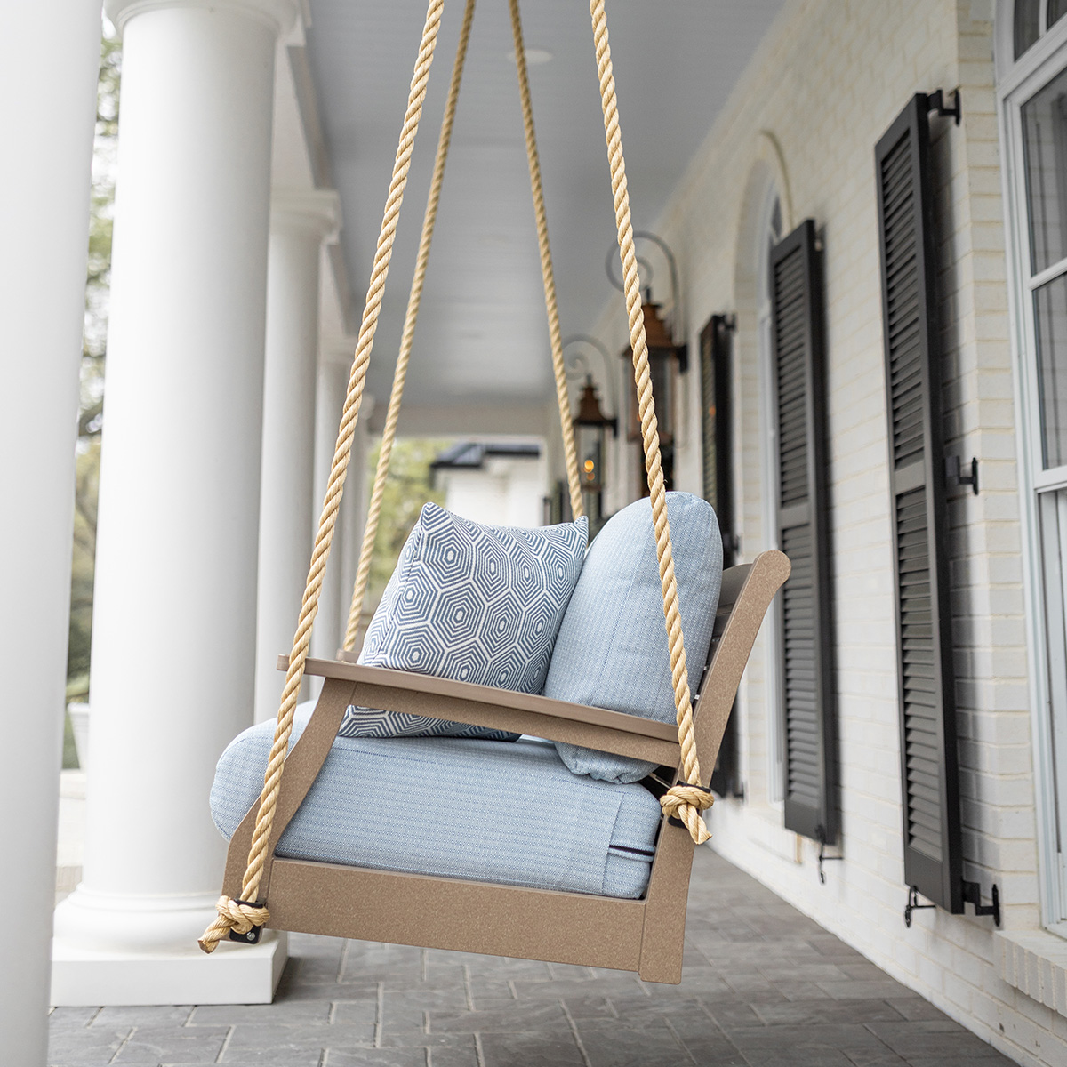 Classic Terrace Loveseat Swing - Image 5