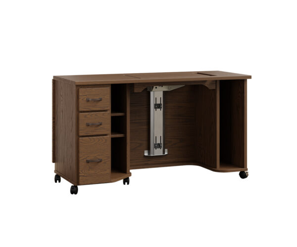 Open Sewing Cabinet
