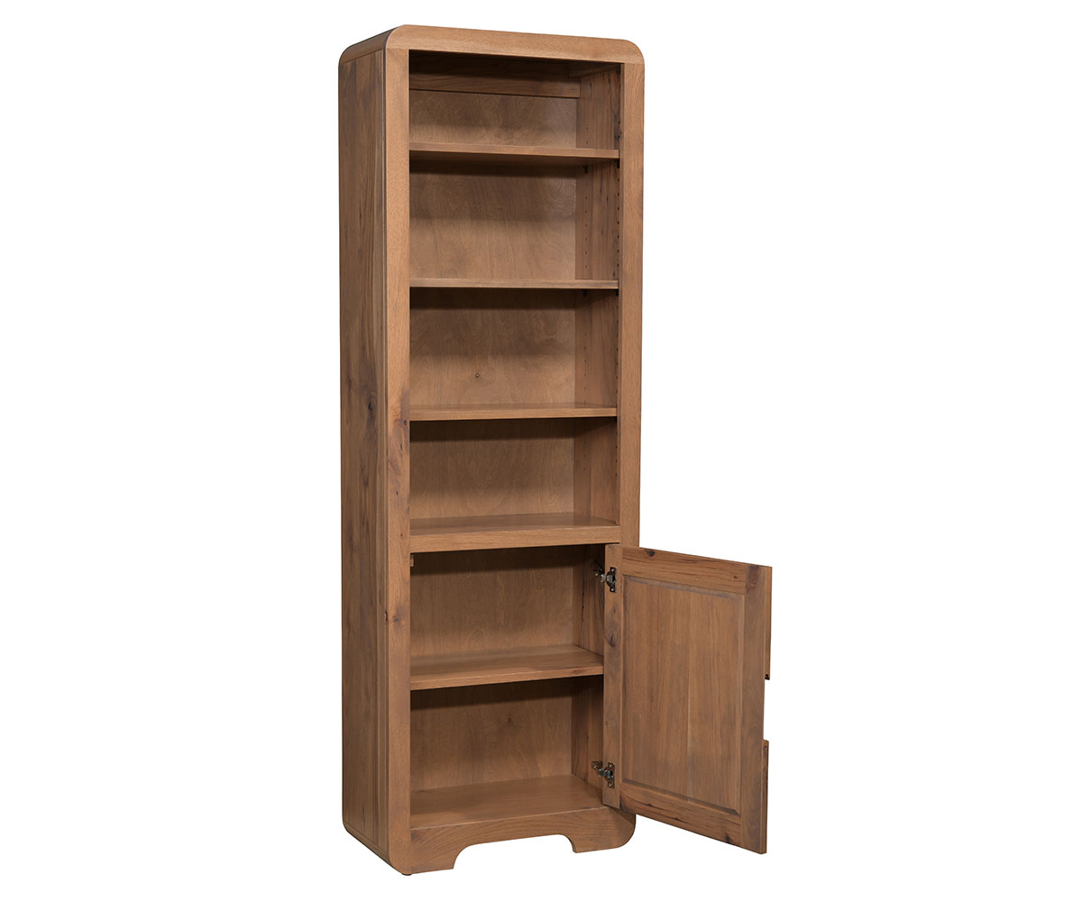 Europa Bookcase With Door - 24"W - Image 3