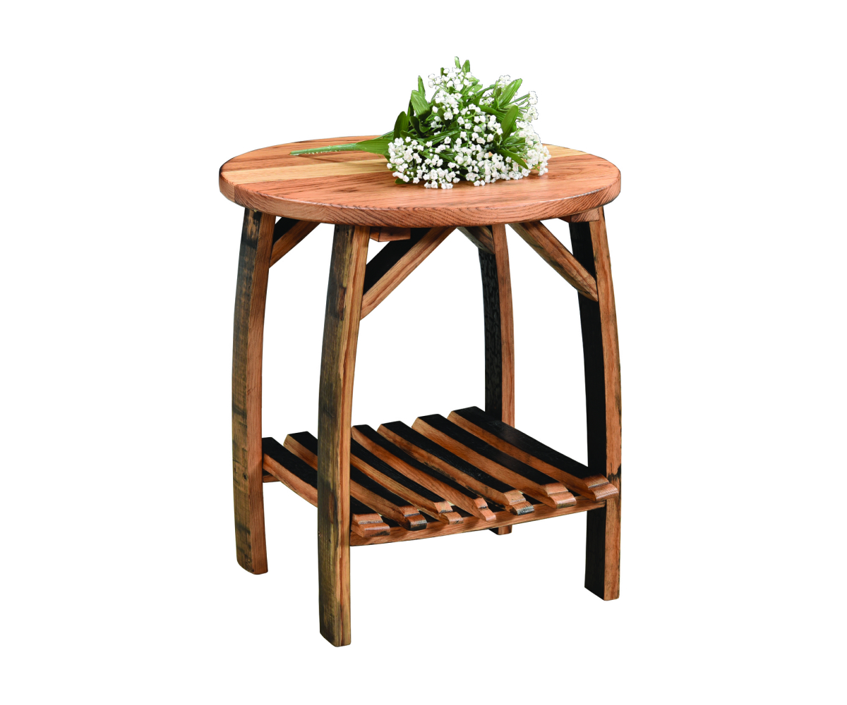 Stave End Table