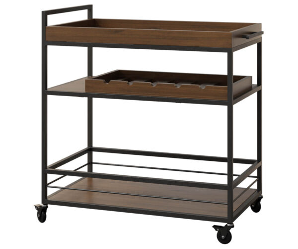 Fresno Wine Serving Cart