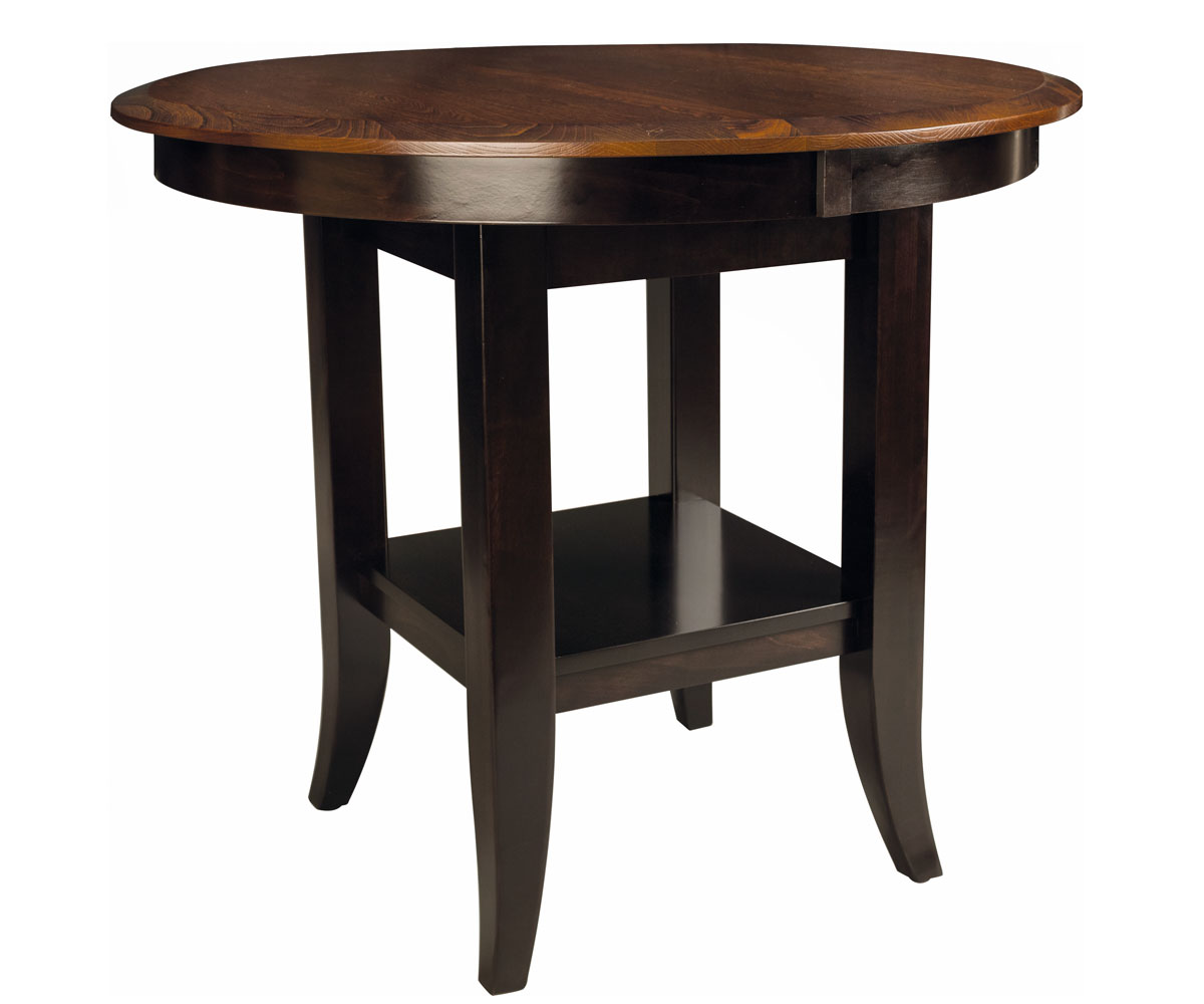 Christy Round Solid Top Dining Table