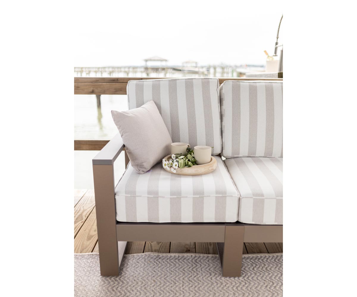 Nordic High Back Sofa - Image 3