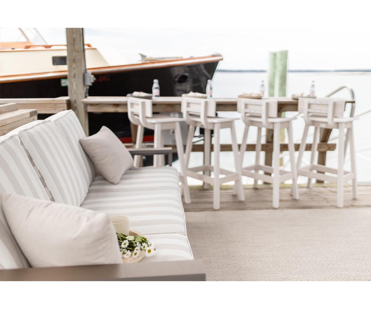 Nordic High Back Sofa - Image 4