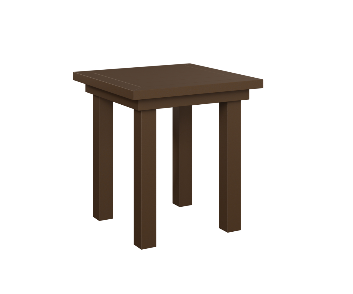 Vida End Table Dining Height
