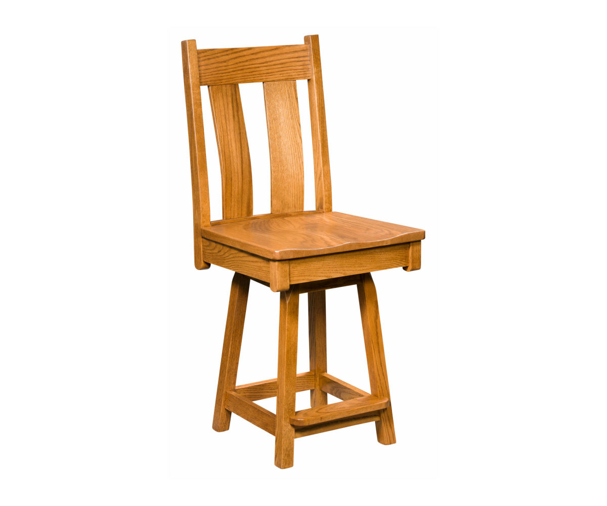 Bostonian Swivel Bar Stool