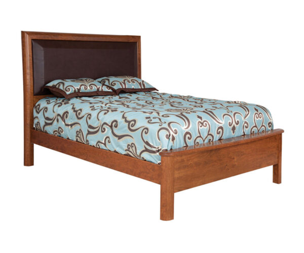 Meridian Leather Panel Bed
