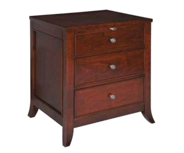 Kingston Three Drawer Nightstand