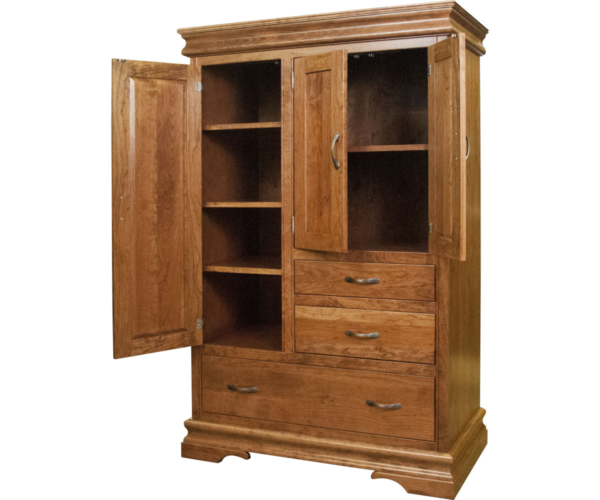 Heirloom Sleigh 43" Chifferobe - Image 2