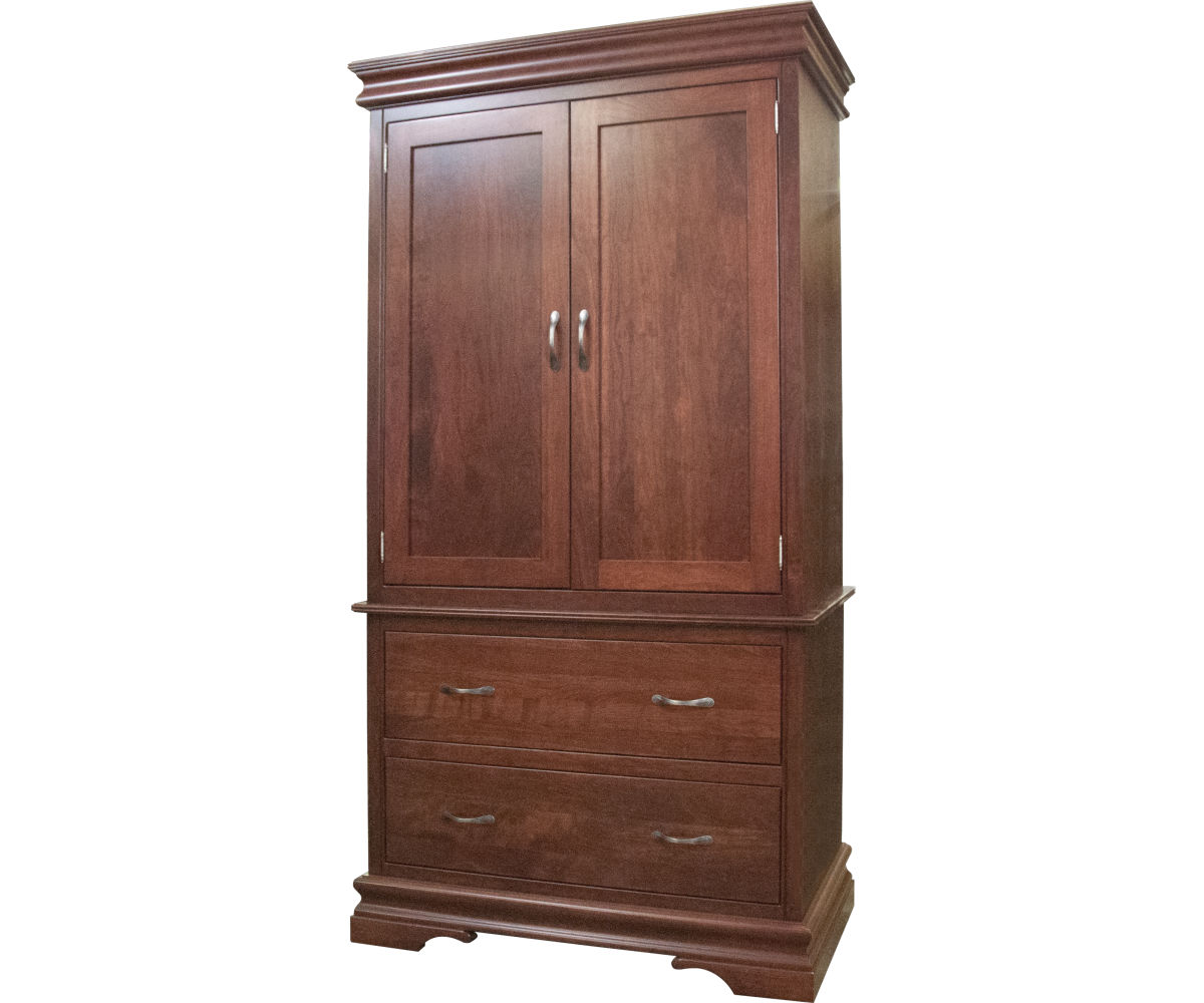 Heirloom Sleigh Armoire