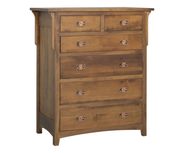 Millcreek Mission Six Drawer Chest