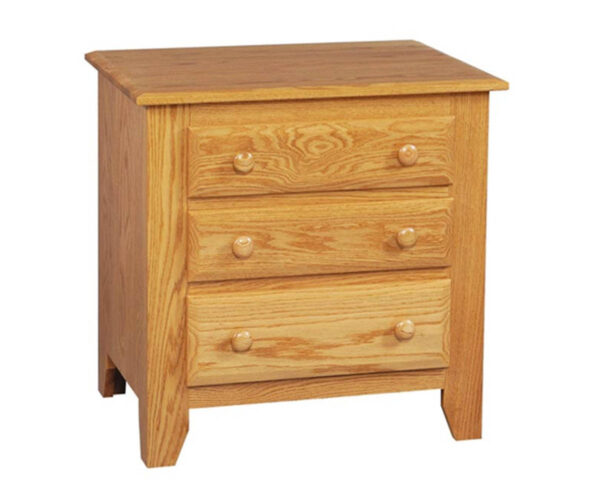 Shaker 3-Drawer Nightstand