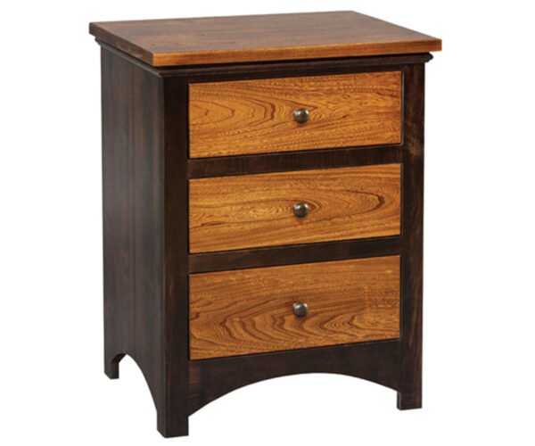 Buckeye Brown Maple & Elm Nightstand