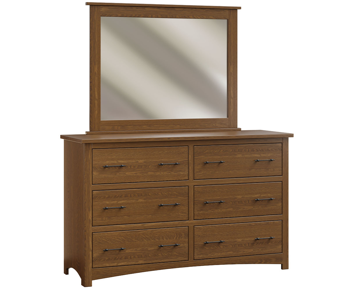Lincoln 6 Drawer Dresser