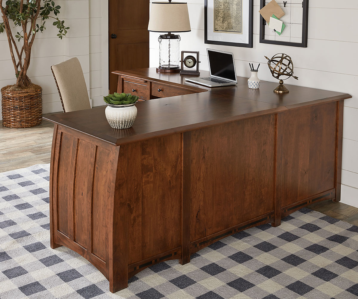 Boulder Creek Sit To Stand L Desk - Image 3