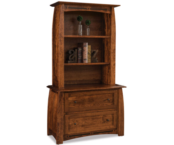 Boulder Creek Lateral File Cabinet with Hutch