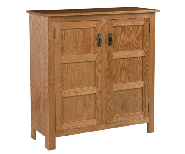 Mission Raised Panel Pie Safe - Three Panel Door