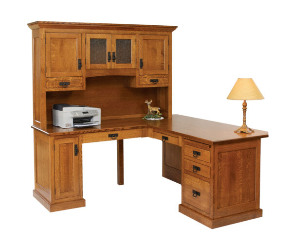 Homestead Corner Desk & Hutch