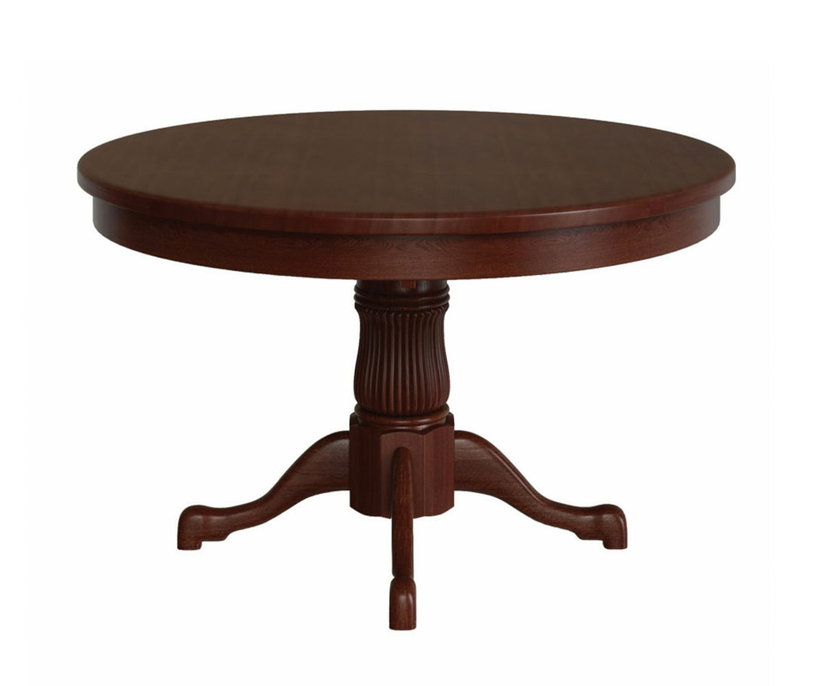 Reeded Tulip Single Pedestal Table