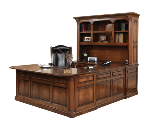 Jefferson U-Shape Desk & Hutch