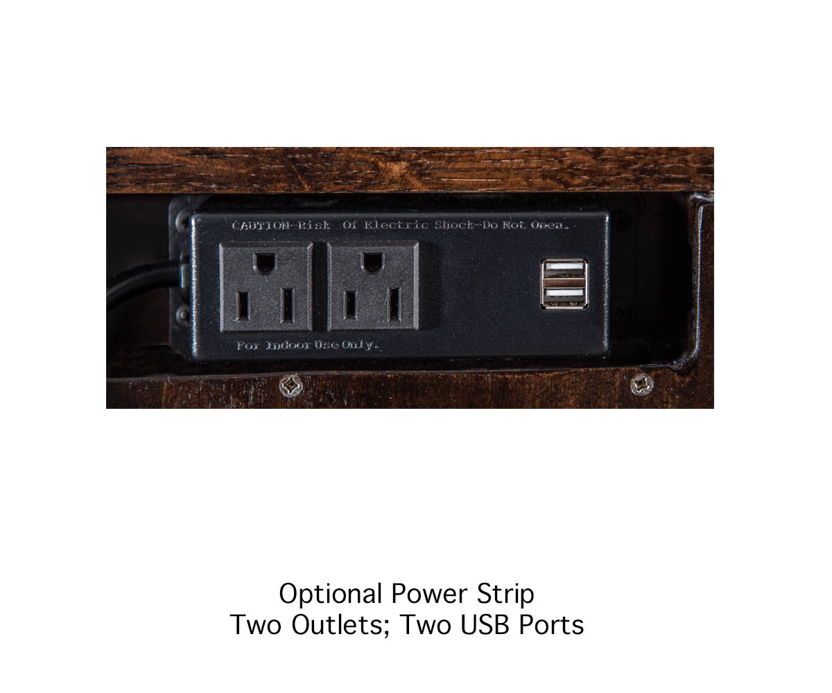 Cottage 1 Drawer 1 Door Nightstand - Image 3