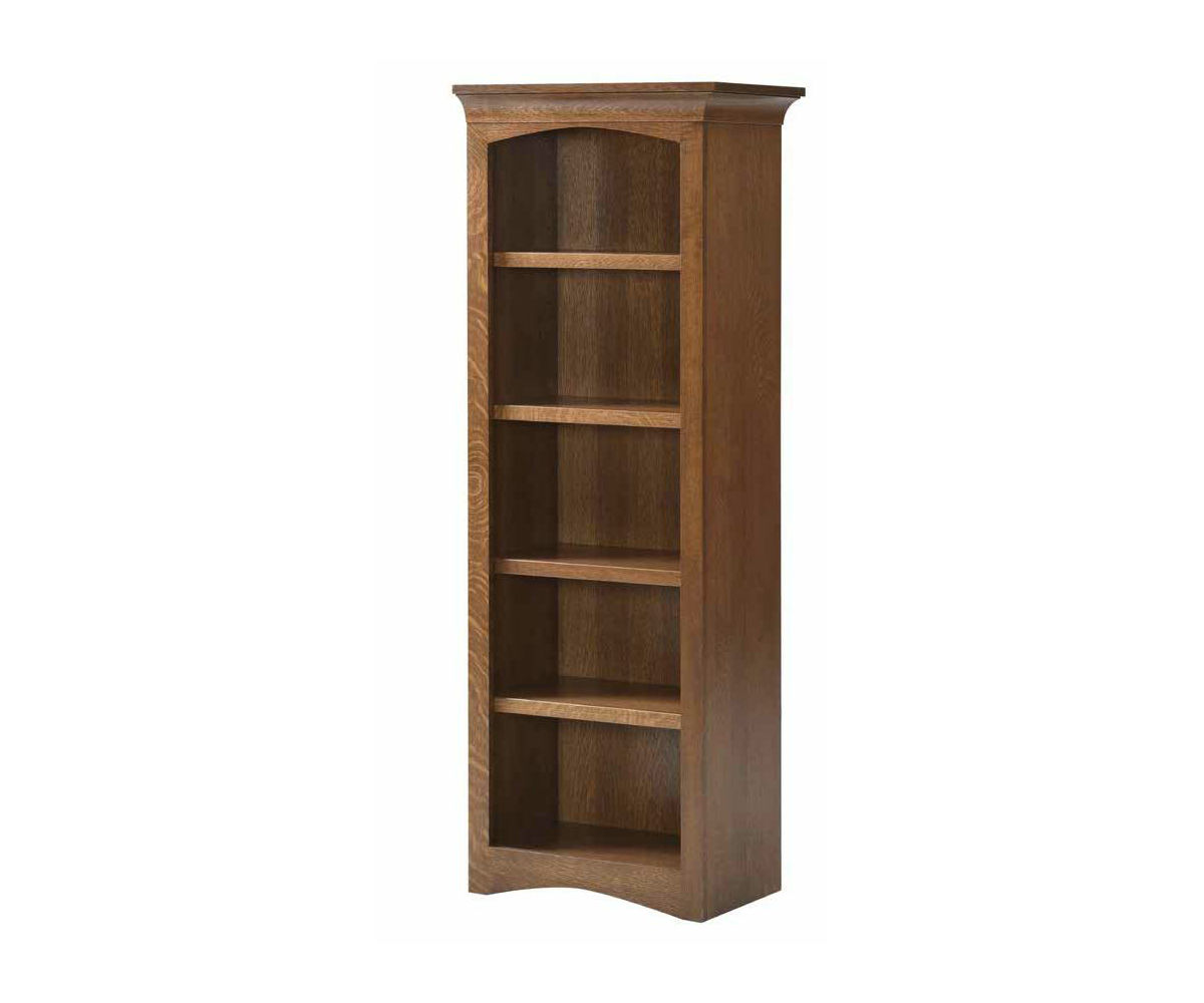 Liberty Mission Entertainment Center With Open Bookcases - Image 4