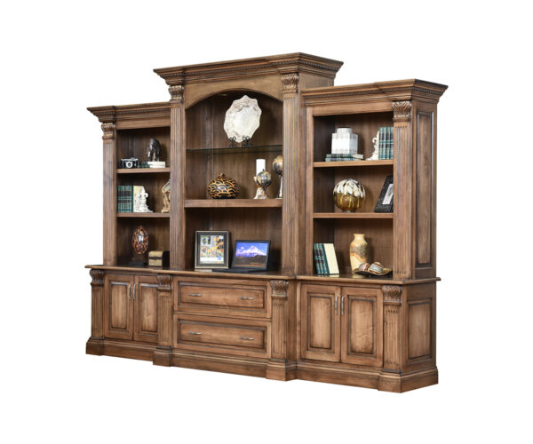 Montereau 131" Base & 3 Piece Hutch