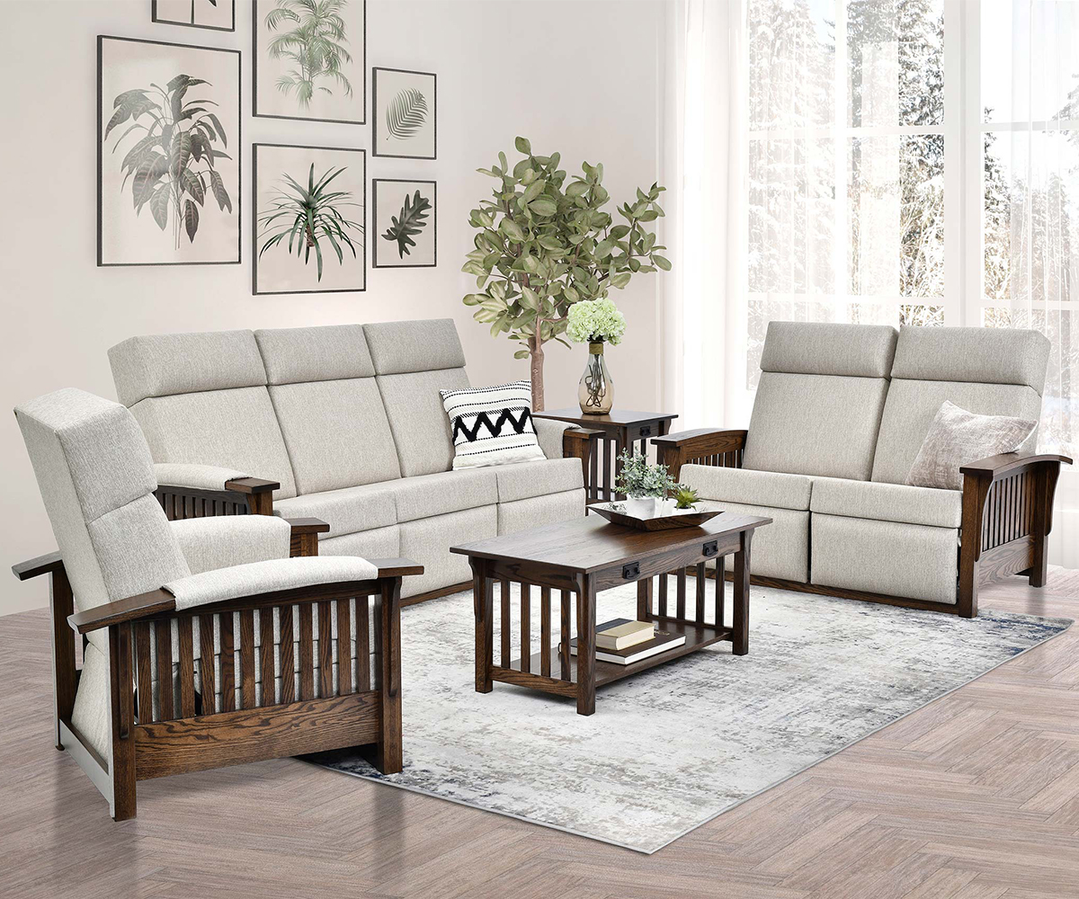 Mission Deluxe TV Stand - Image 2