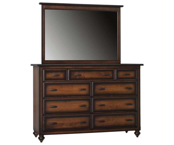 McCallister Mule Chest Dresser and Mirror
