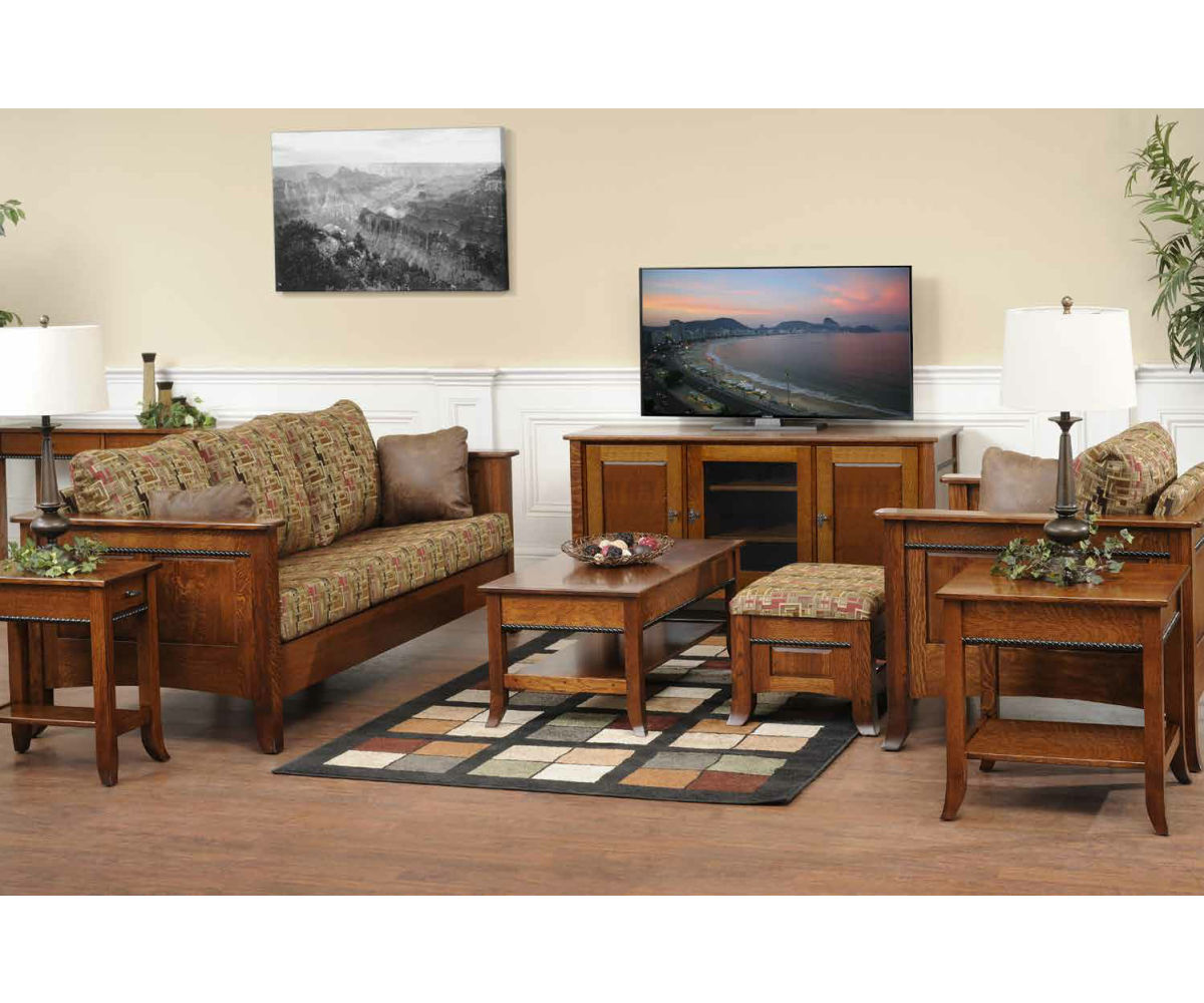 Cranberry Chair With Ottoman - Image 2