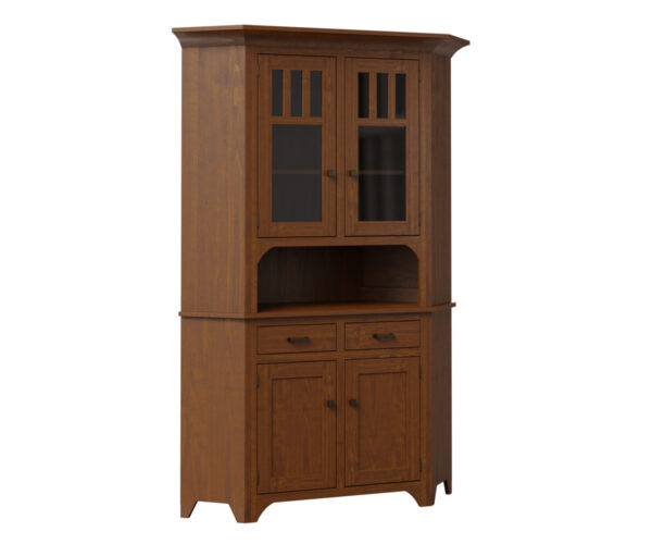 Old World Mission 38" Corner Hutch