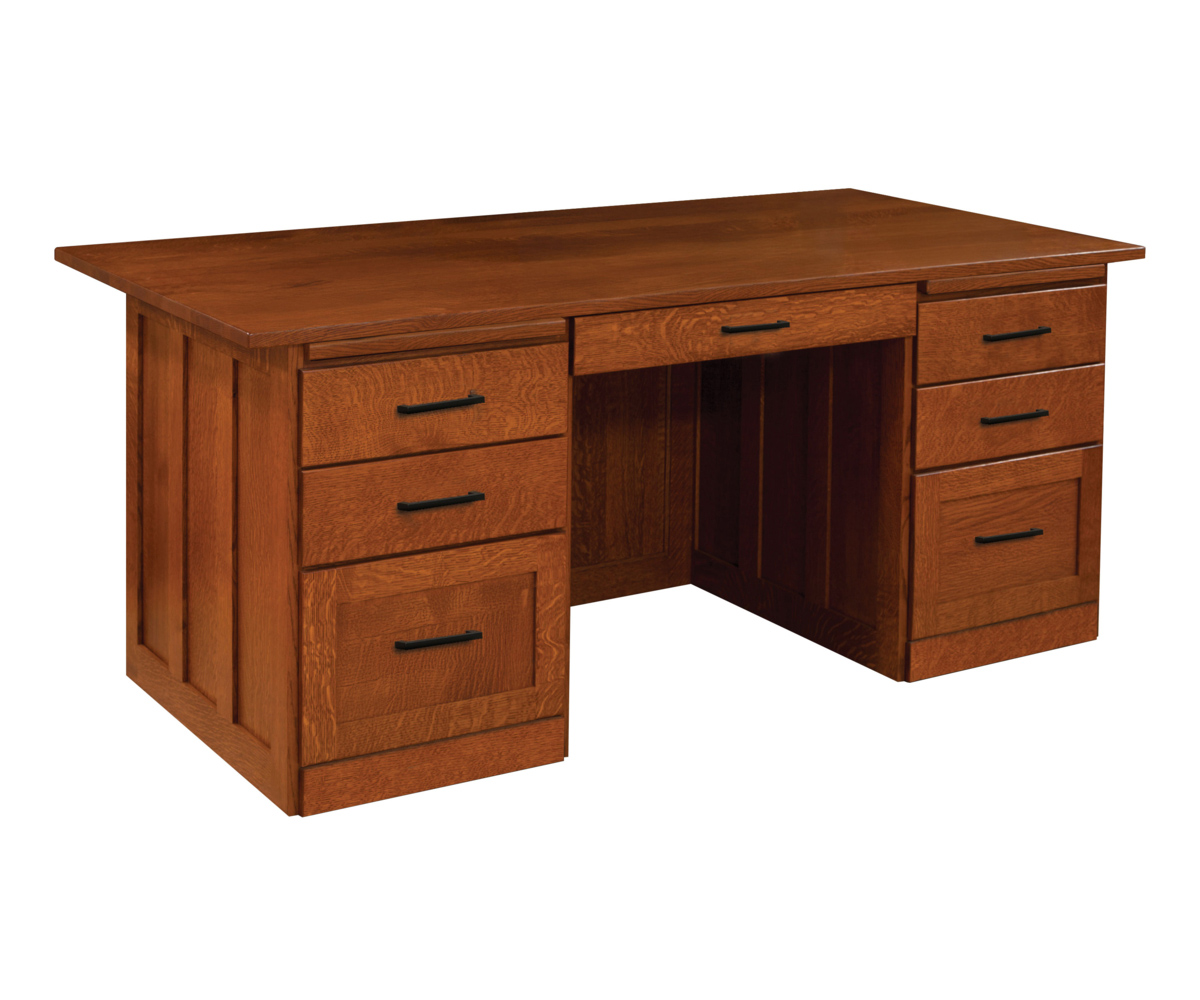 72" Mission Executive Desk