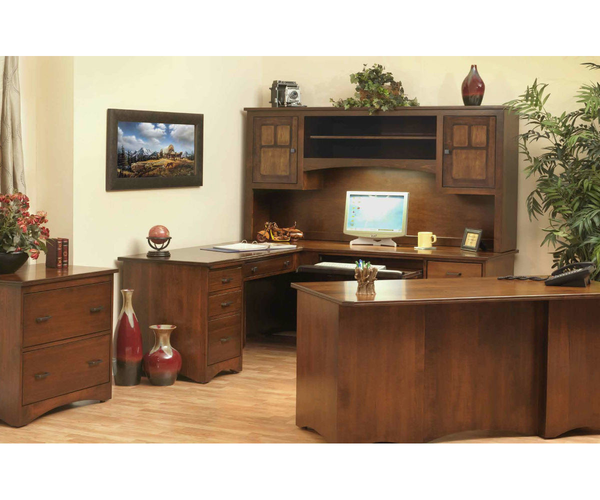 Prairie Mission Executive Desk - Image 5