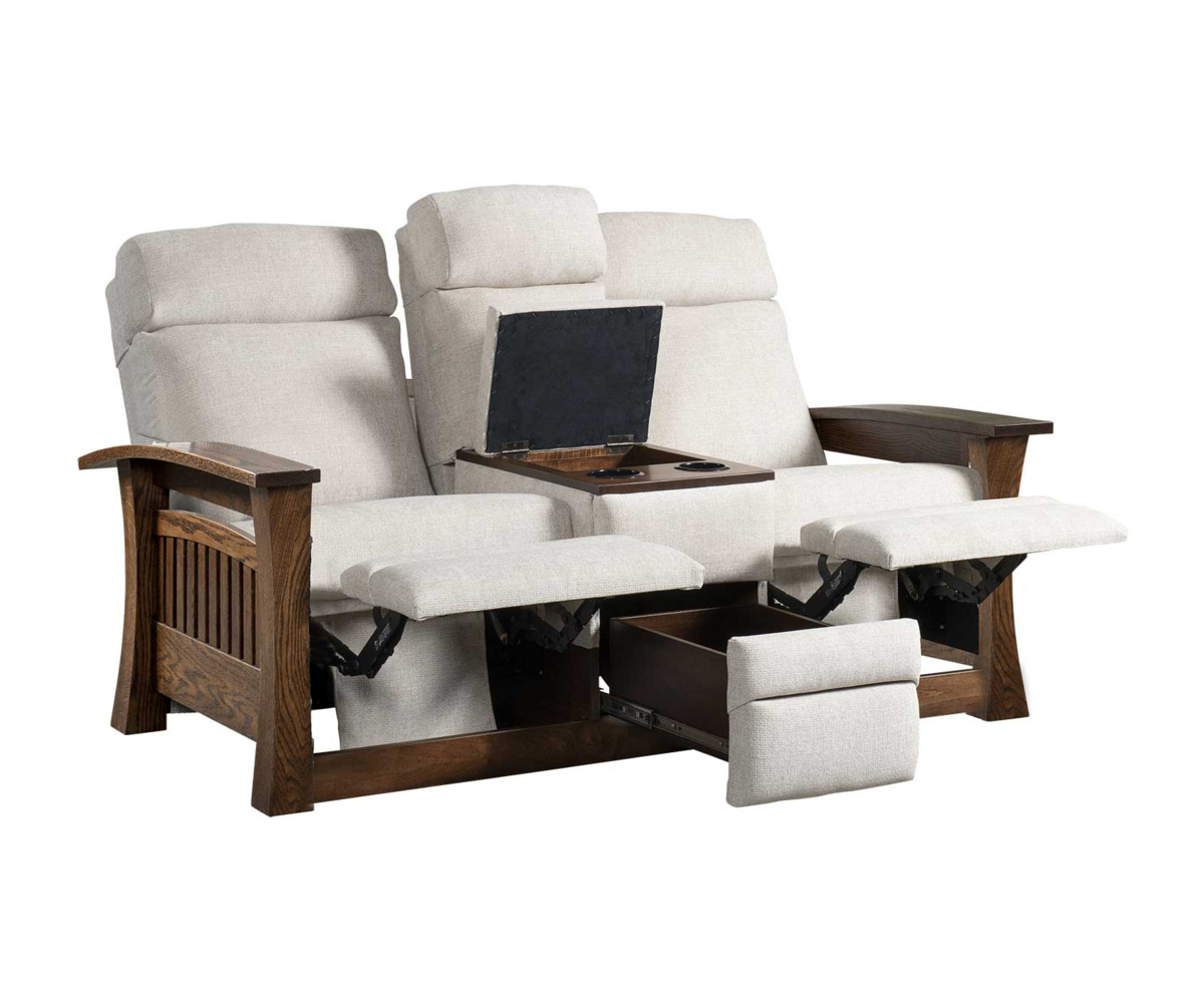 Mission Gateway Center Console Love Seat - Image 4