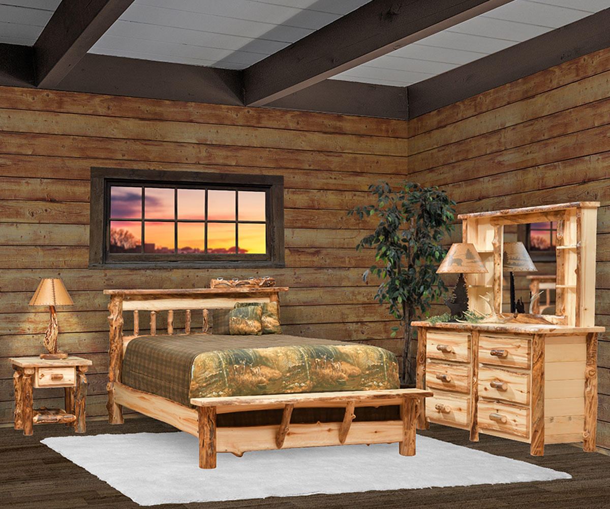 Country Classic 2 Drawer Nightstand - Image 2