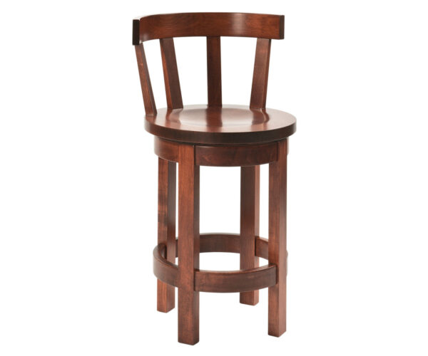 Barrel Barstool with Meribeth Top - 24"