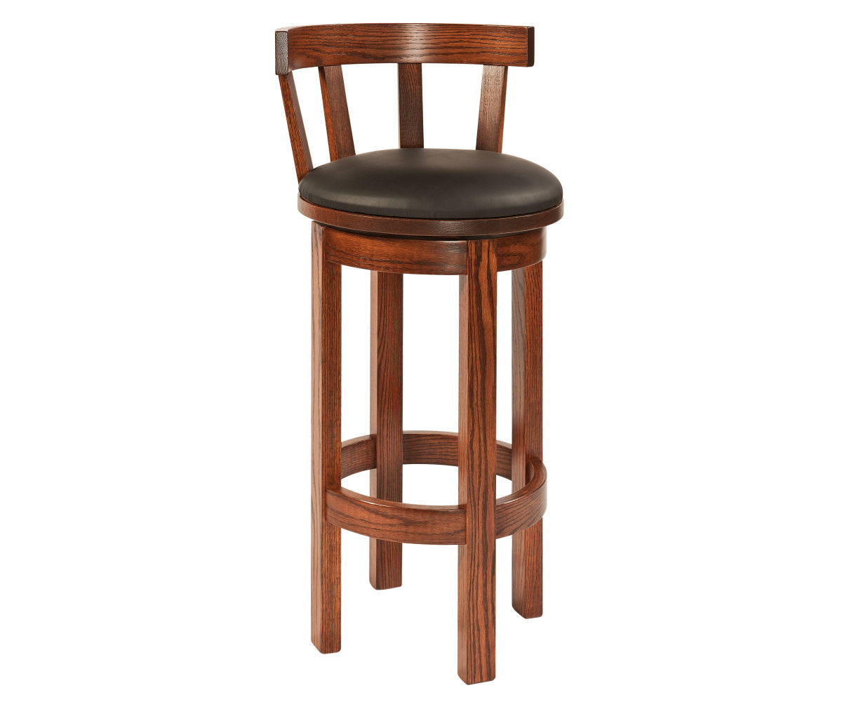 Barrel Barstool with Meribeth Top - 30"