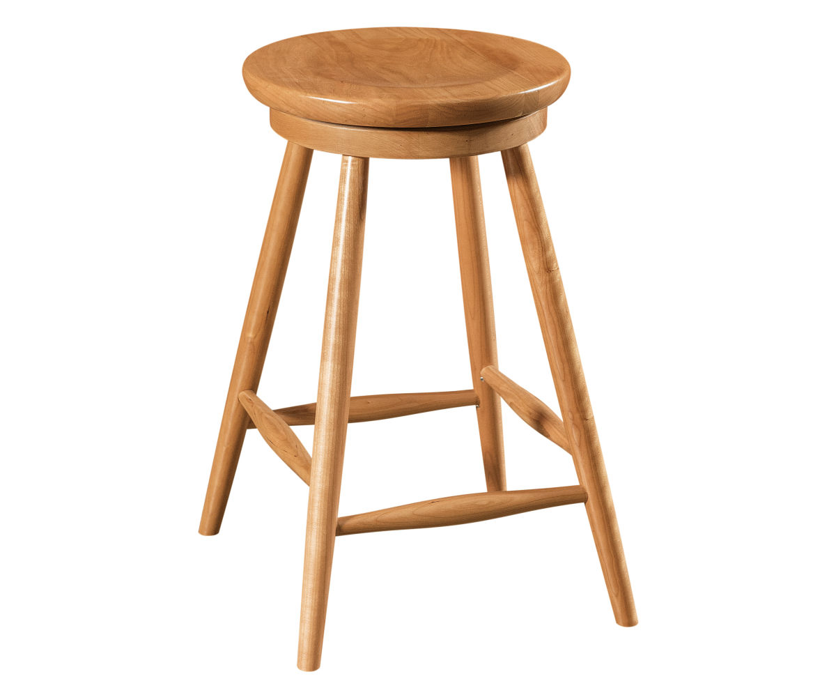 Haskin Swivel Barstool - 24"