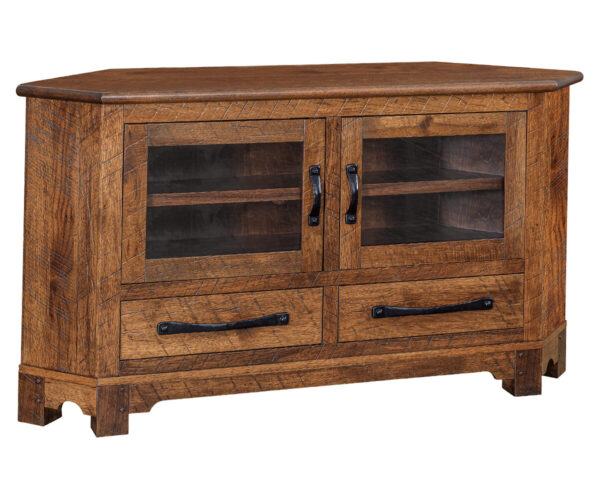 Farmhouse Corner Cabinet - 61"W