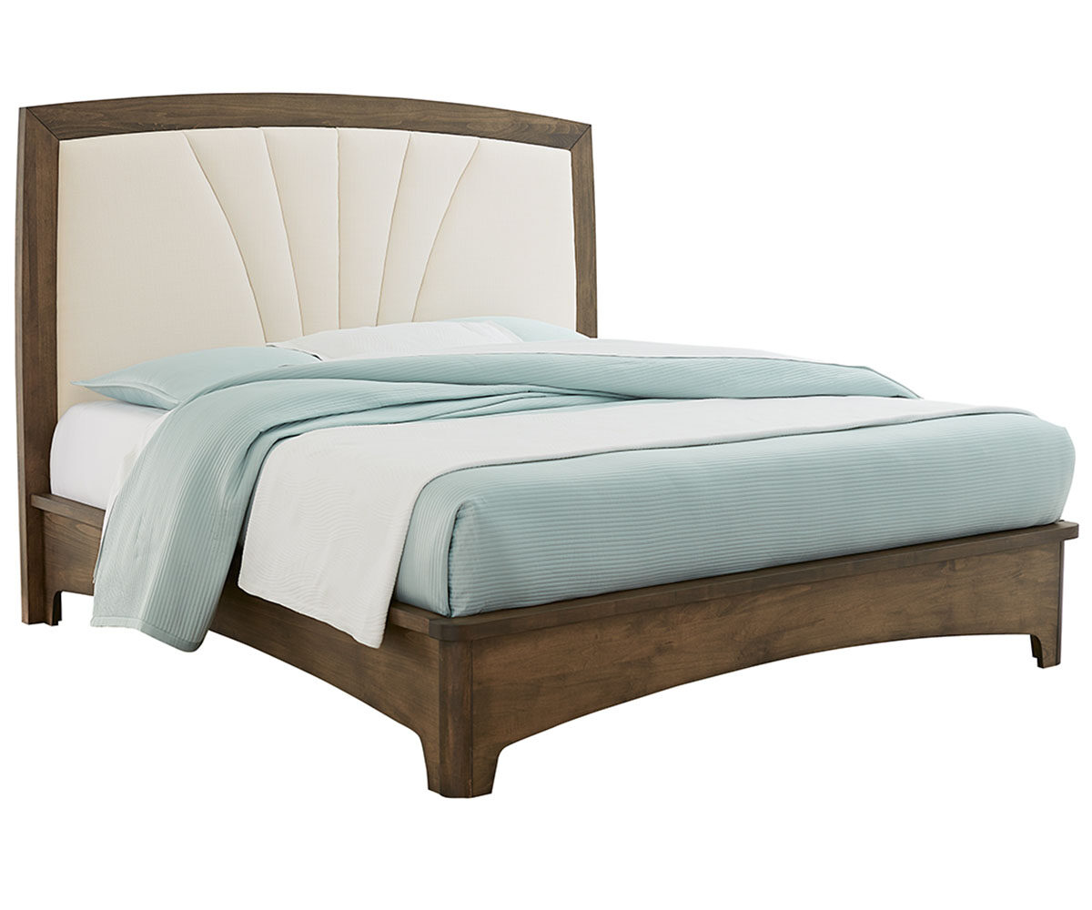 Woodmont Bed With Fabric Headboard
