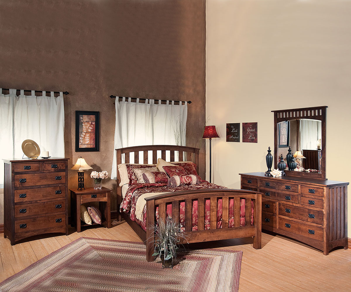 Schwartz Mission Nightstand - 32"H - Image 4