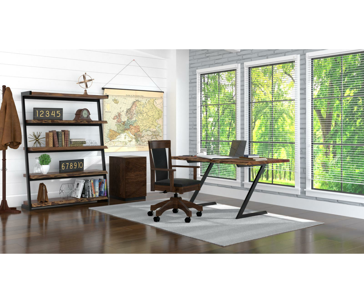 SoHo Straight Edge File Cabinet - Image 2