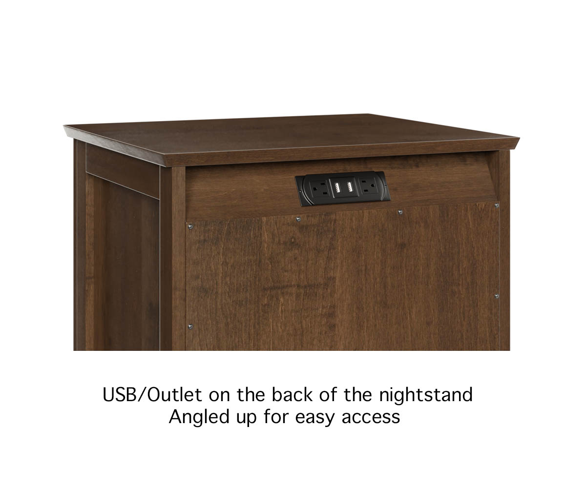 Barrington 3 Drawer Night Stand - Image 3