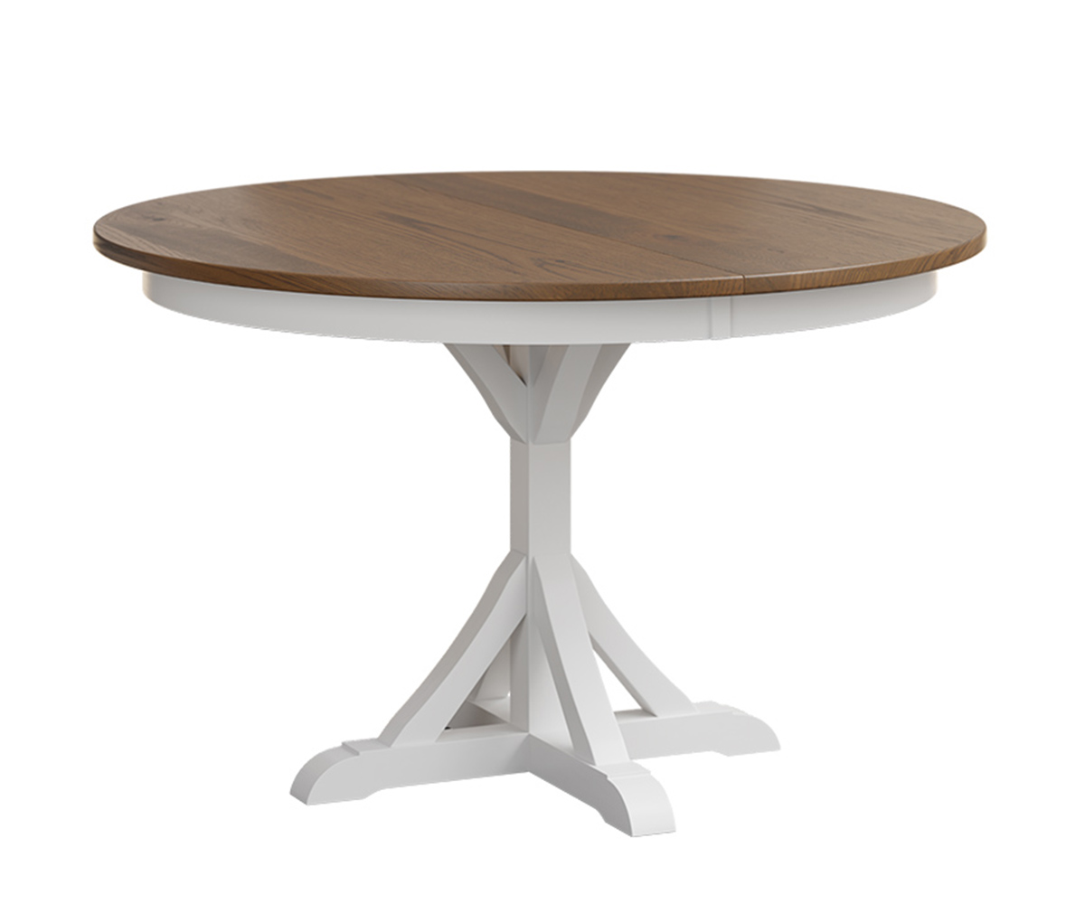 Trenton Round Trestle Table