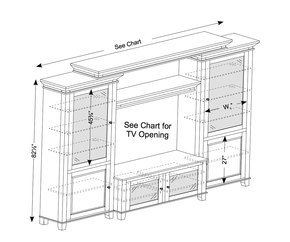 Arlington Modular Entertainment Center - Image 3